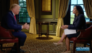 NBC’s Kristen Welker Dragged For Letting Donald Trump Lie Unchallenged On ‘Meet The Press’