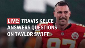 Travis Kelce Answers Questions About Rumored Relationship: ‘You’ve Got a Lot of People That Care About Taylor, and for Good Reason’