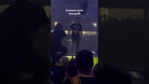 Watch Metallica’s Kirk Hammett fall on stage, swear and angrily toss guitar