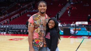Simone Biles' Husband Jonathan Owens Says He's the 'Catch' in Their Relationship