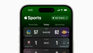 Apple Launches Their Own Live Sports App