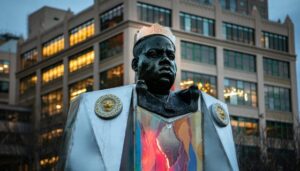 Statue Of Notorious B.I.G. Returns To Brooklyn For Exhibition