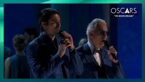 Andrea Bocelli & Son Matteo Perform Stunning ‘In Memoriam’ Tribute at the 2024 Oscars