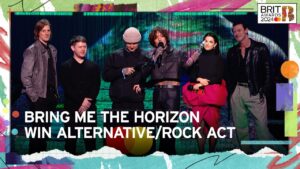 Watch Bring Me The Horizon’s sweary acceptance speech at the BRITs 2024
