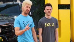 Ryan Gosling and 'SNL' Star Mikey Day Dress Up as Beavis and Butt-Head at 'The Fall Guy' Premiere: Pics