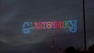 Check out footage from Glastonbury 2024’s epic drone and fireworks show