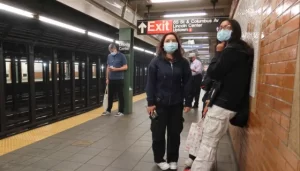 New York Gov. Kathy Hochul Considering Banning Face Masks In Subway