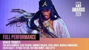 Childish Gambino, Victoria MonÃ©t & More Pay Homage to Usher With Anthem-Filled Tribute at 2024 BET Awards