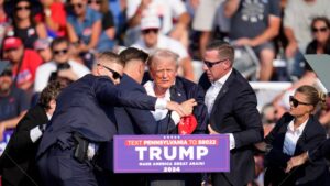 Donald Trump Rushed Off Stage by Secret Service After Possible Shots Fired