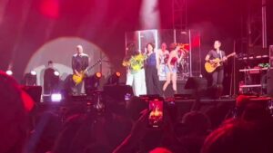 Watch MUNA join Alanis Morissette for ‘Ironic’ at Pitchfork Music Festival