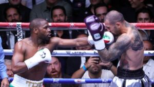 Floyd Mayweather Fires Ref During Boxing Match With John Gotti III