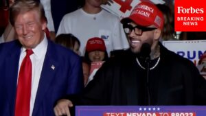 Donald Trump confuses reggaeton singer Nicky Jam for a woman at Las Vegas rally