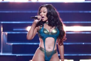 Megan Thee Stallion Revamps Queen’s Classic for Pepsi NFL Ad