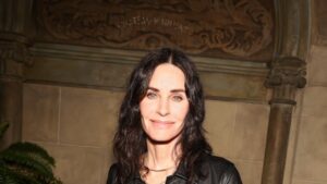 Courteney Cox, Malin Akerman and More Celebs Attend a Chic SPRWMN Dinner at Chateau Marmont in L.A.