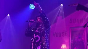 Watch Bez and Boy George join The Lottery Winners at Manchester show