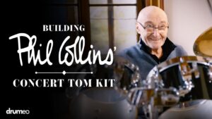 Watch Phil Collins test out his classic drum kit in over a decade