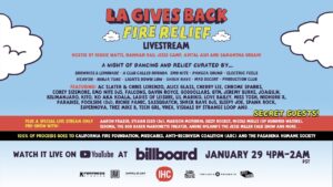 Billboard to Co-Livestream L.A. Gives Back Wildfire Relief Benefit: See the Lineup