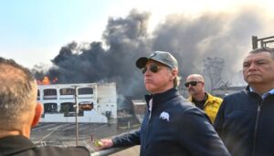 Trump Blames Governor Newsom For LA Wildfires In Tantrum