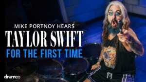 Watch Mike Portnoy rip through Taylor Swift’s ‘Shake It Off’ after hearing it for the first time