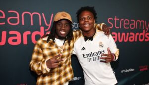 Kai Cenat and IShowSpeed Squaring Up in Star-Studded Flag Football Game
