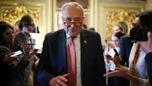 Chuck Schumer Ripped For “Cowardice” Over Shutdown Vote, Social Media Reacts
