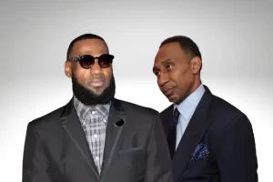 LeBron James Presses Stephen A. Smith In Heated Courtside ConfrontationÂ 