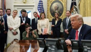Old Man Trump Walks Back Tariffs Threats, Again