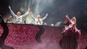 Watch Sia, David Guetta and Afrojack perform ‘Titanium’ together for the first time ever at Ultra Miami 2025