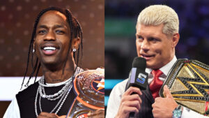 Travis Scott Warned By Wrestler Cody Rhodes After Smacking Him In The Face