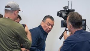Speaker Mike Johnson Calls For Sen. Alex Padilla Censure Despite Video We All Saw